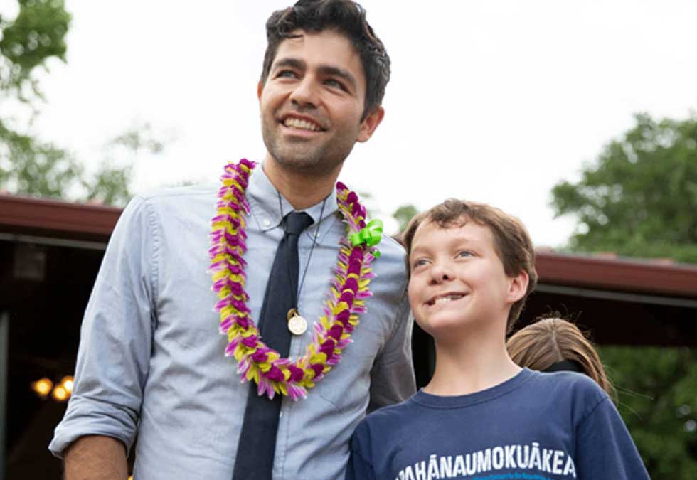 Adrian Grenier and Robbie Bond