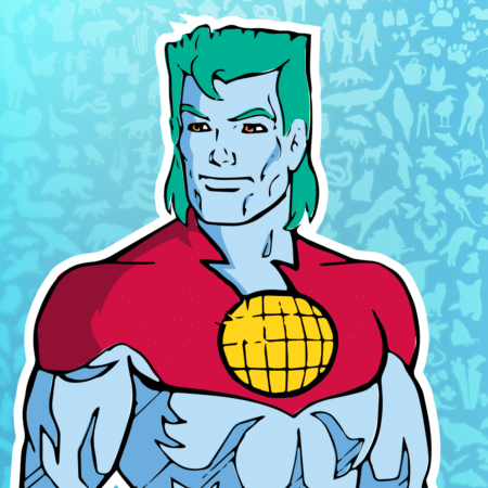 Captain Planet, the superhero for our planet