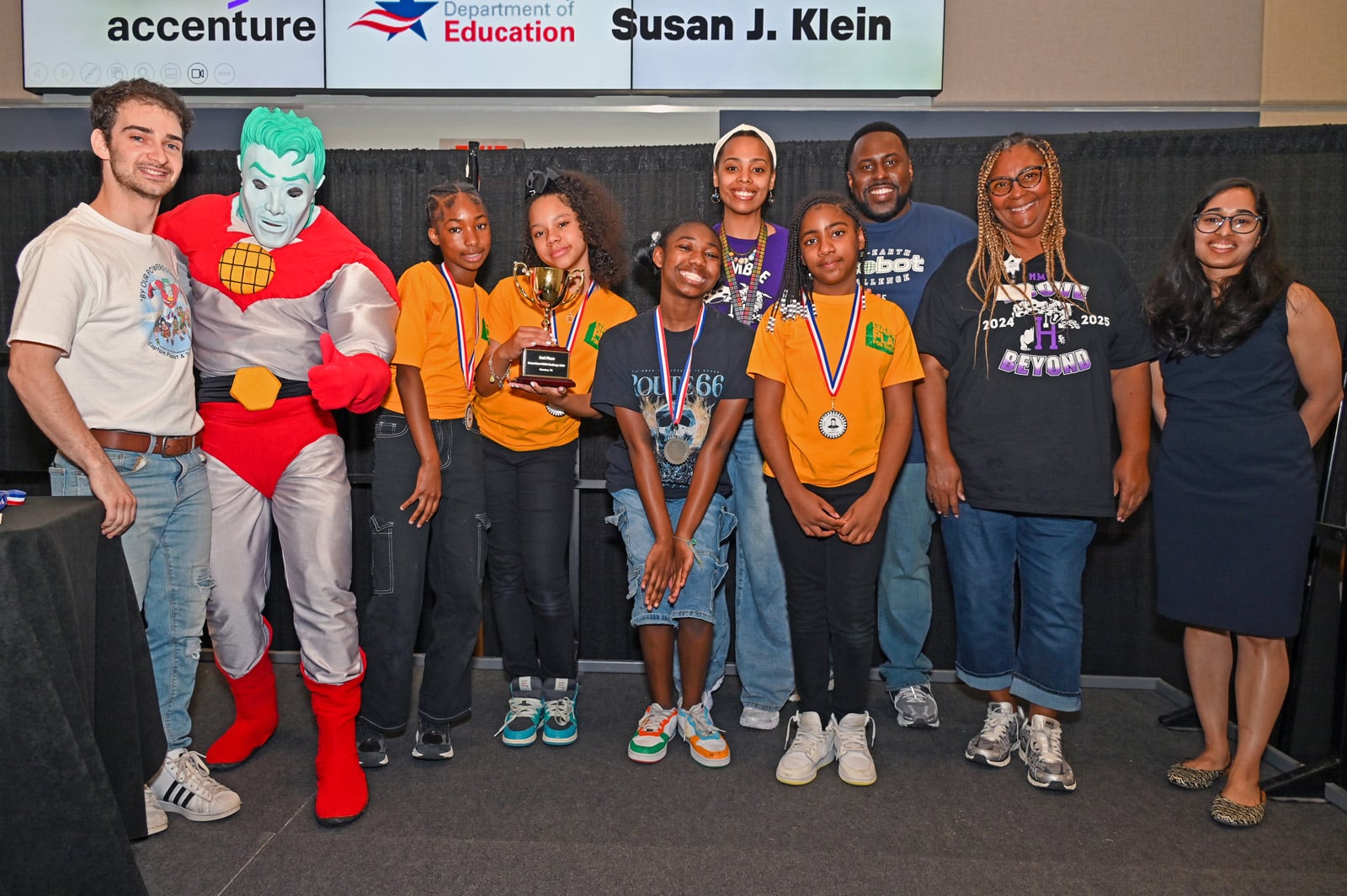 Houston Green Heart STEM Challenge finalists.