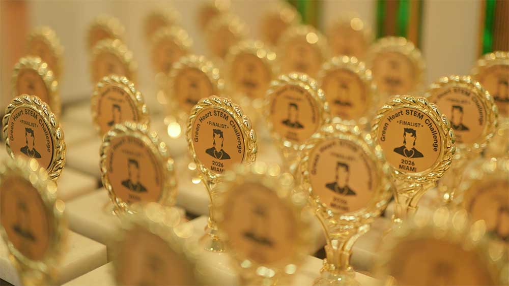 Trophies Green Heart STEM Challenge Miami Finale 2026