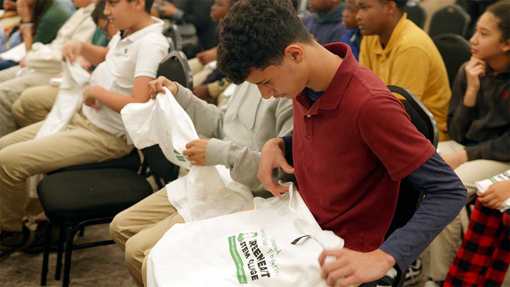 Students at the Green Heart STEM Challenge Miami Finale 2026