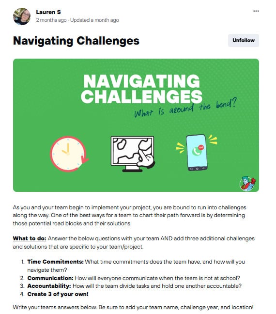 Green Heart STEM Challenge