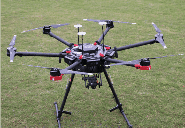 Soil sensing drone developed by Radix Ecological Sustainability Center