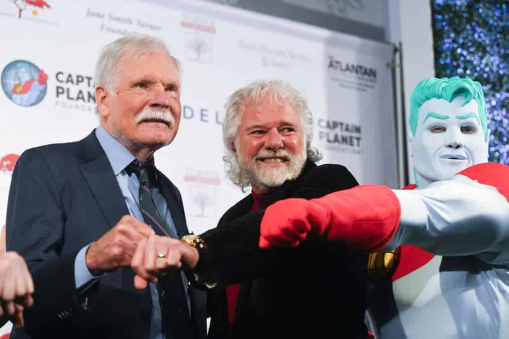 Chuck Leavell and Ted Turner at the Gala