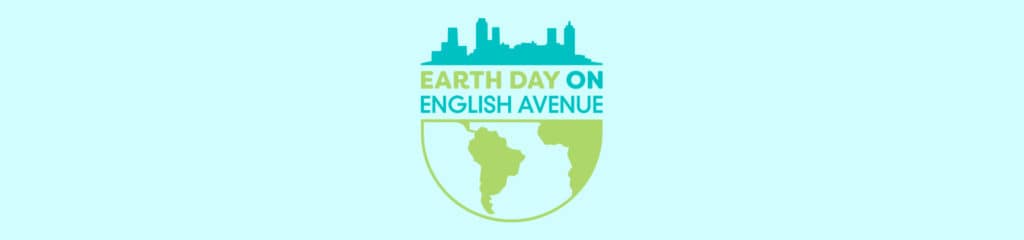 Earth Day on English Ave logo