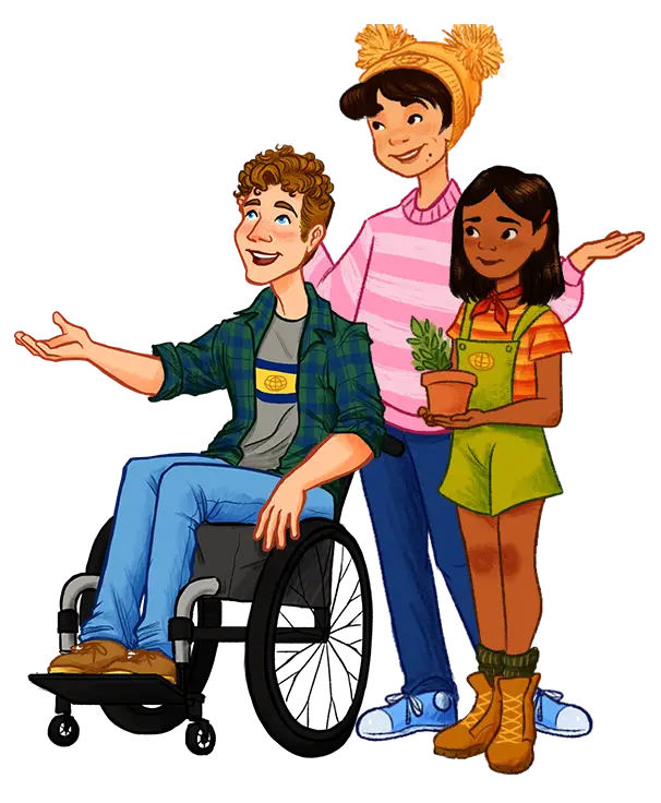Planeteers All Griffin CJ Nina