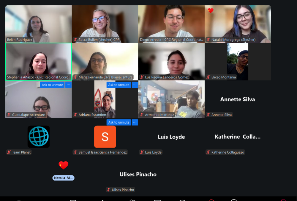 Captain Planet Collective hosted two virtual sessions in English and Spanish